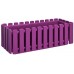 PLASTKON Truhlík FENCY 75 cm fuchsie