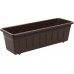PLASTKON Samozavlažovací truhlík Garden Flor 80 cm hnědá