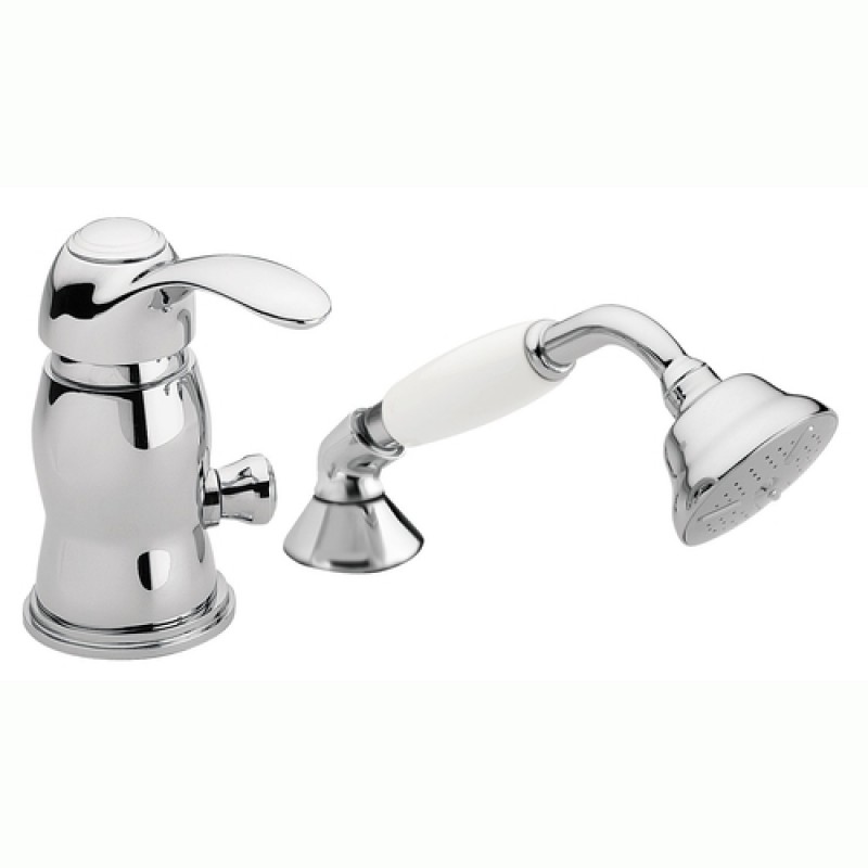 FONTE Flavia baterie na okraj vany bez výtoku, chrom FA046CR