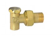 Giacomini Regulační radiátorové šroubení 1/2" x 18 mm rohové R16CY004
