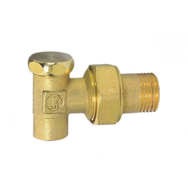 Giacomini Regulační radiátorové šroubení 1/2" x 18 mm rohové R16CY004