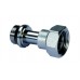 Giacomini Nastavitelné prodloužení 3/8" chrom R173X032