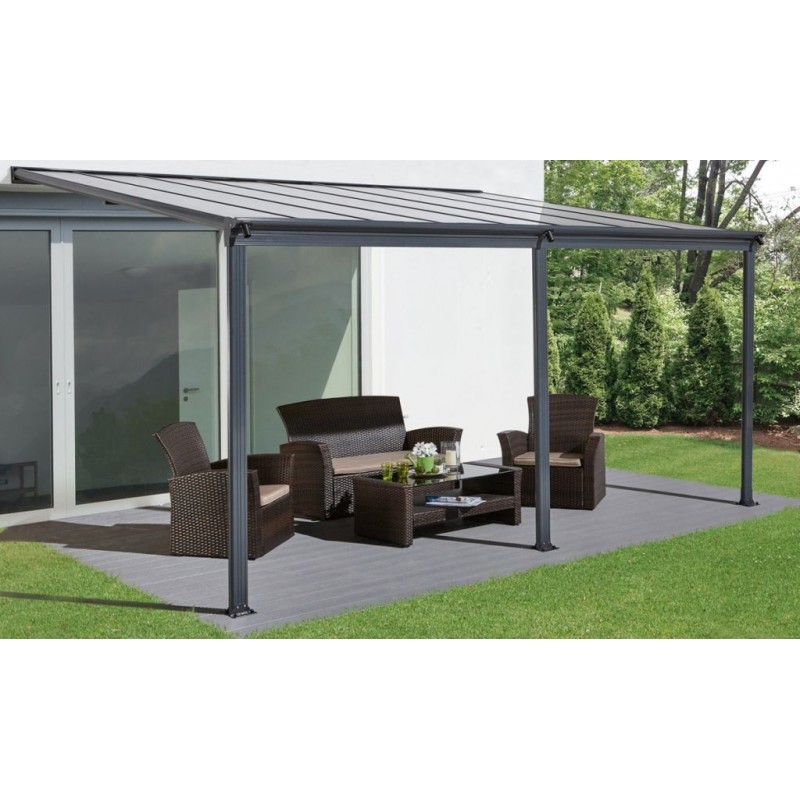 Riwall PRO RMPP 16 x 10 Anthracite - hliníková pergola ( 5 x 3 m ) BW8-V2 Riwall PRO RMPP 16 x 10 Anthracite - hliníková pergola ( 5 x 3 m ) BW8-V2