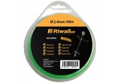 Riwall PRO Žací struna pr. 2,4mm, délka 40m, čtvercový průřez RACC00046