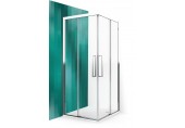 ROLTECHNIK Sprchové dveře posuvné ECS2L/900 brillant/transparent 560-900000L-00-02