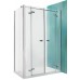 ROLTECHNIK Sprchové dveře dvoukřídlé GDN2/1500 brillant/transparent 138-1500000-00-02
