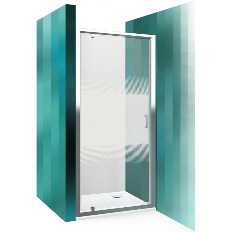 ROLTECHNIK Sprchové dveře jednokřídlé pro instalaci do niky LLDO1/1000 brillant/intimglass 551-1000000-00-21