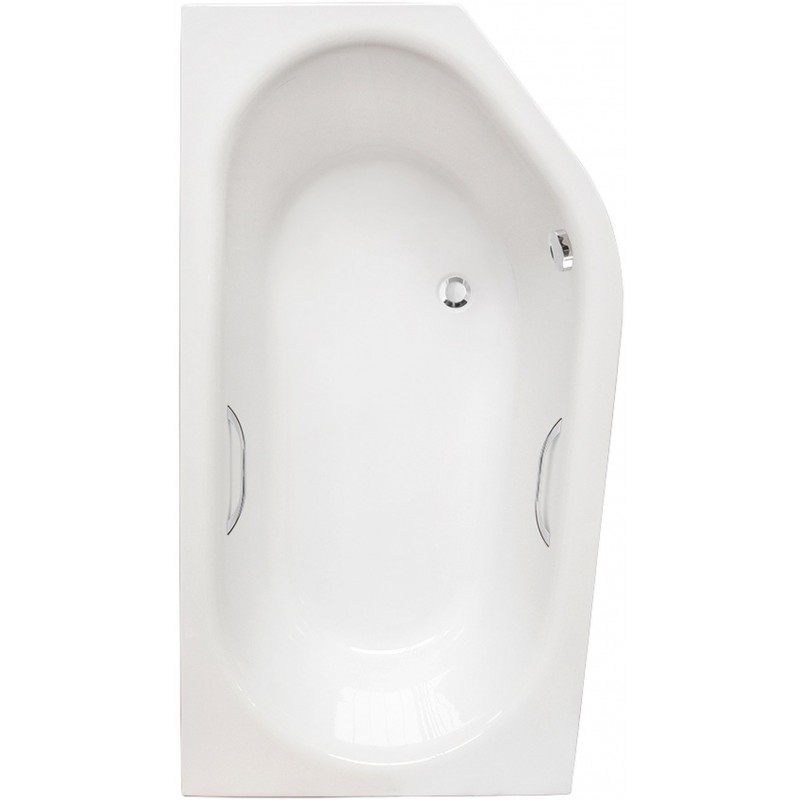 ROLTECHNIK Asymetrická rohová vana ACTIVA NEO (L)- 1500×900, vč. madel 9840100