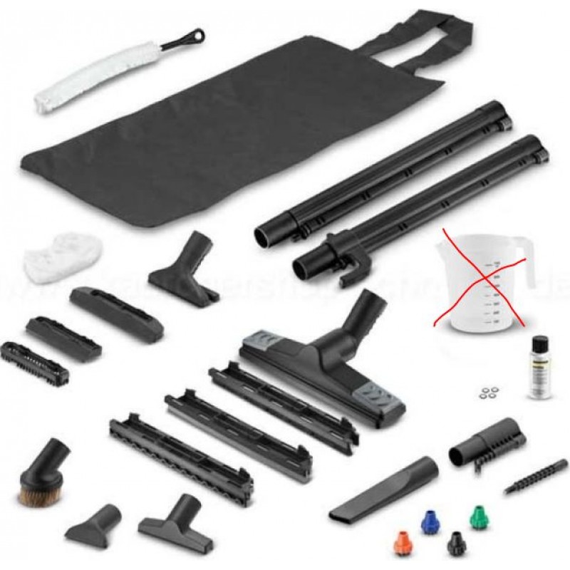 BAZAR KÄRCHER SV 7 Parní vysavač 1.439-410.0 ROZBALENO, BEZ ODMĚRKY NA VODU