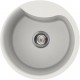 ELLECI EGO ROUND granitový dřez, titano 485 x 225 mm
