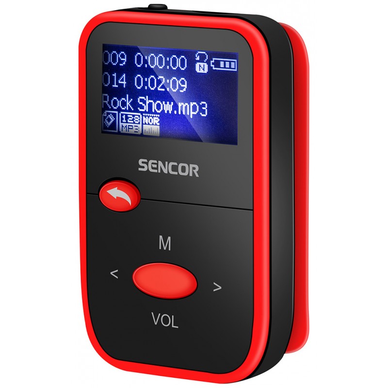 SENCOR SFP 4408 RD 8GB MP3 přehrávač 35053773