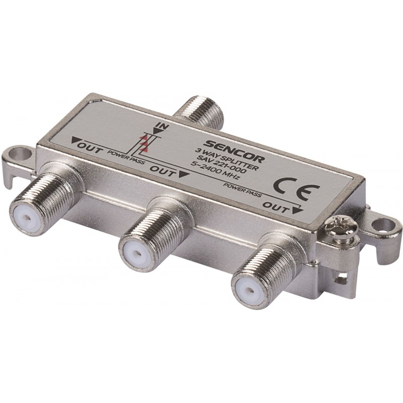 SENCOR SAV 221-000 Anténní konektor 1F-3F 35055592 SENCOR SAV 221-000 Anténní konektor 1F-3F 35055592