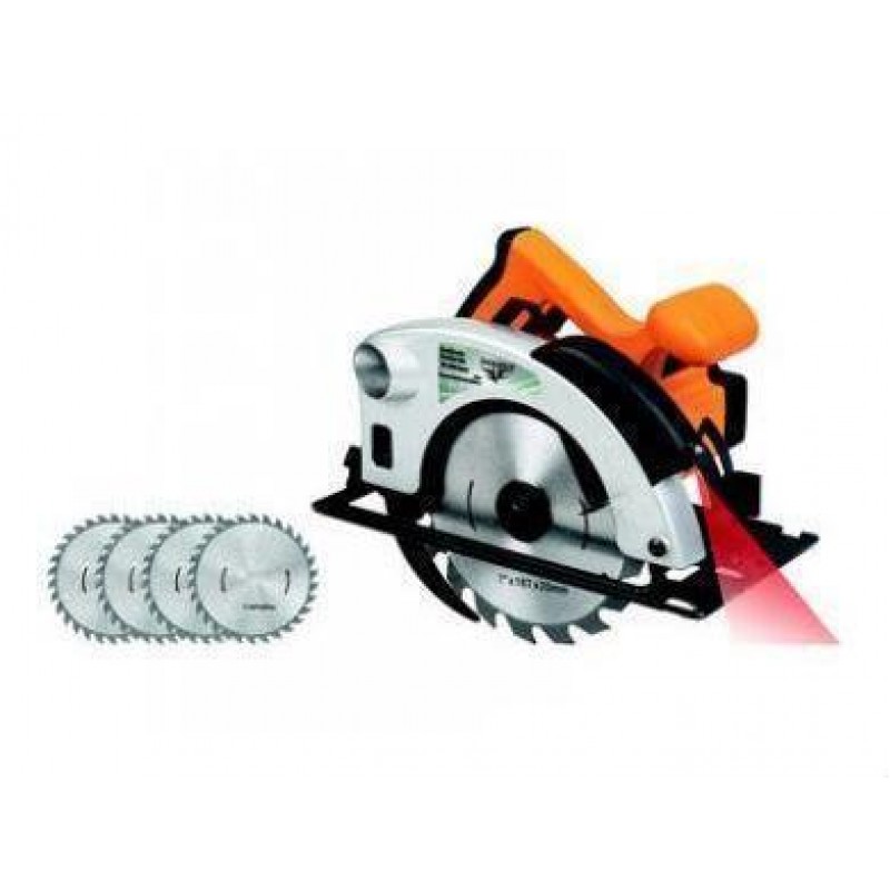 PROMÁČKLÝ KARTON SHARKS SH 1200 Laser Okružní pila set SHK207 PLNĚ FUNKČNÍ