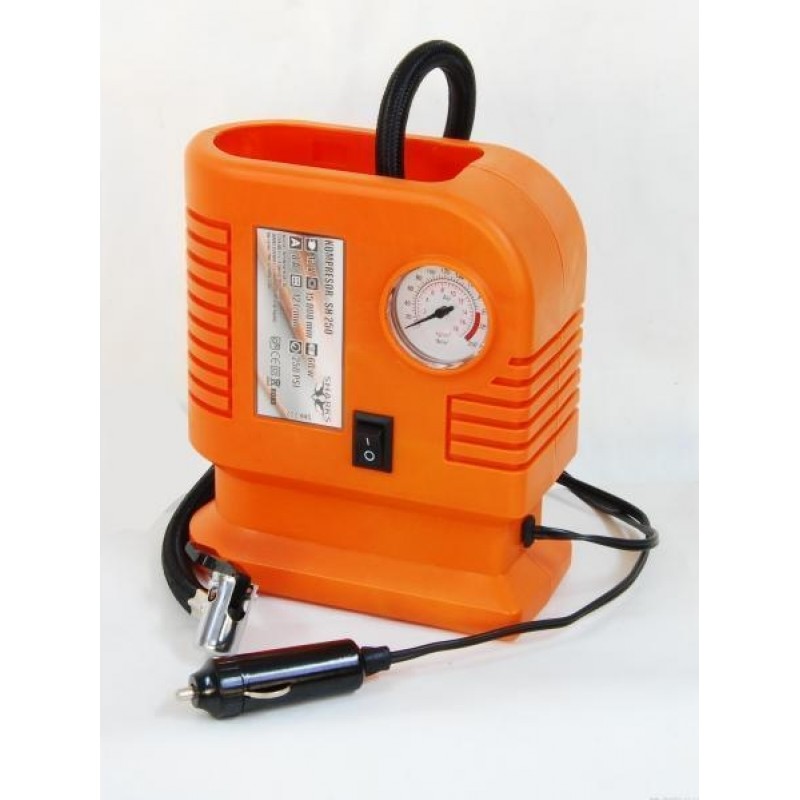 PROMÁČKLÝ OBAL SHARKS SH 250 Auto kompresor SHK232 - PLNĚ FUNKČNÍ PROMÁČKLÝ OBAL SHARKS SH 250 Auto kompresor SHK232 - PLNĚ FUNKČNÍ