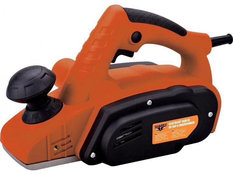 PROMÁČKLÝ OBAL SHARKS SH 909 Elektrický Hoblík s drážkováním SHK363 - PLNĚ FUNKČNÍ