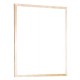 SIENA zrcadlo s dřevěným rámem 65x85