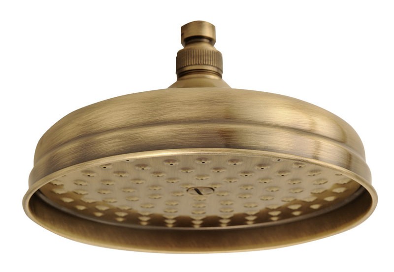 SAPHO SOF2006 Retro hlavová sprcha, kruh průměr 20cm, bronz