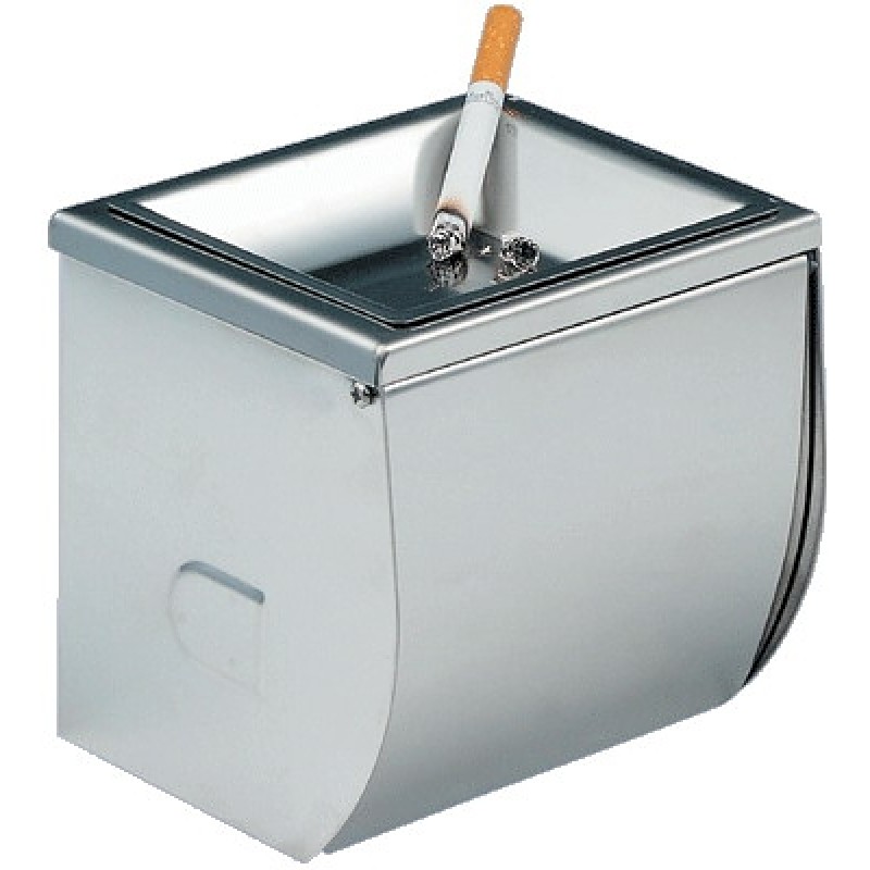 SAPHO HOTELOVÝ PROGRAM SP12061 Držák na toaletní papír s popelníkem, leštěná nerez SAPHO HOTELOVÝ PROGRAM SP12061 Držák na toaletní papír s popelníkem, leštěná nerez