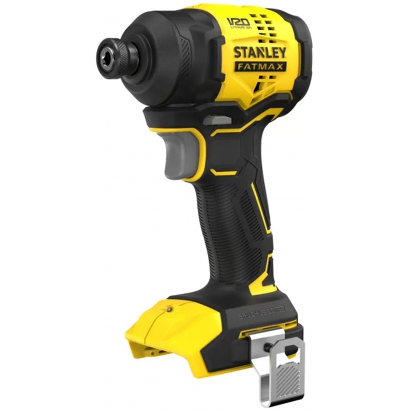STANLEY SFMCF811B FatMax V20 Bezuhlíkový aku rázový utahovák 1/4" (18V/bez aku) STANLEY SFMCF811B FatMax V20 Bezuhlíkový aku rázový utahovák 1/4" (18V/bez aku)