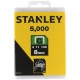 STANLEY 1-TRA704-5T Spony pro vysoké zatížení typ G 4/11/140 - 6mm/1/4", 5000ks