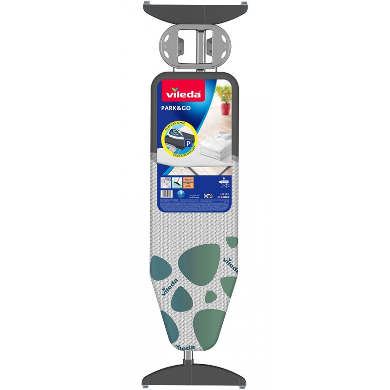 VILEDA Park&Go Plus žehlicí prkno 120×38 cm 159384 VILEDA Park&Go Plus žehlicí prkno 120×38 cm 159384