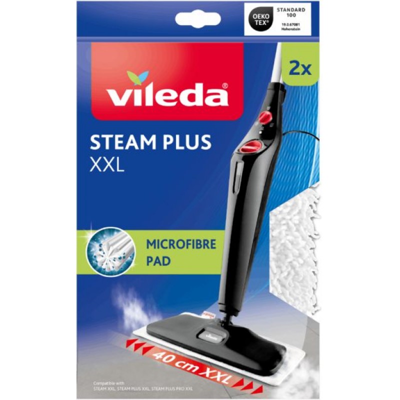 VILEDA STEAM PLUS XXL náhrada 2ks 161717 VILEDA STEAM PLUS XXL náhrada 2ks 161717