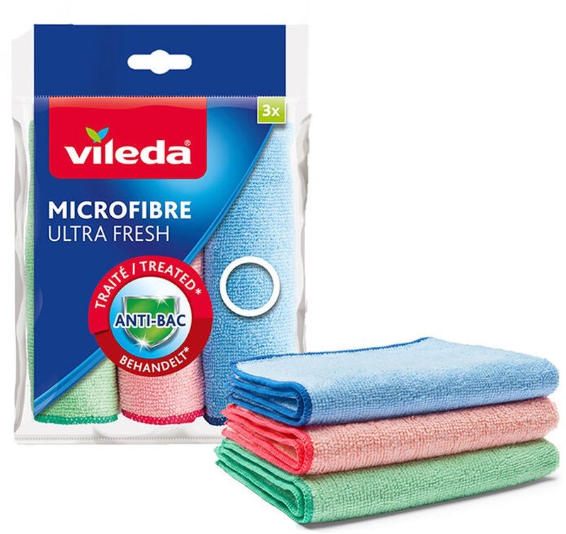 VILEDA Ultra Fresh mikrohadřík 2+1 ks 162660 VILEDA Ultra Fresh mikrohadřík 2+1 ks 162660