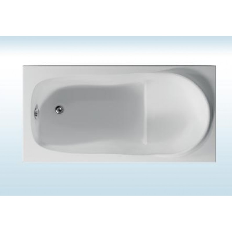 TEIKO Vana Alea-S obdélníková 140 x 70 cm, akrylátová, bílá V112140N04T02001