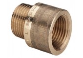 VIEGA Mosazné prodloužení kohoutu 1513 3/4"x25mm 102043V
