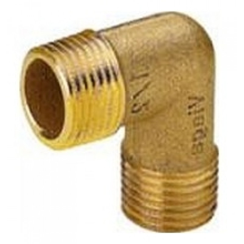 VIEGA Mosazné koleno 90° 1611 vnější 1/2" 107925V