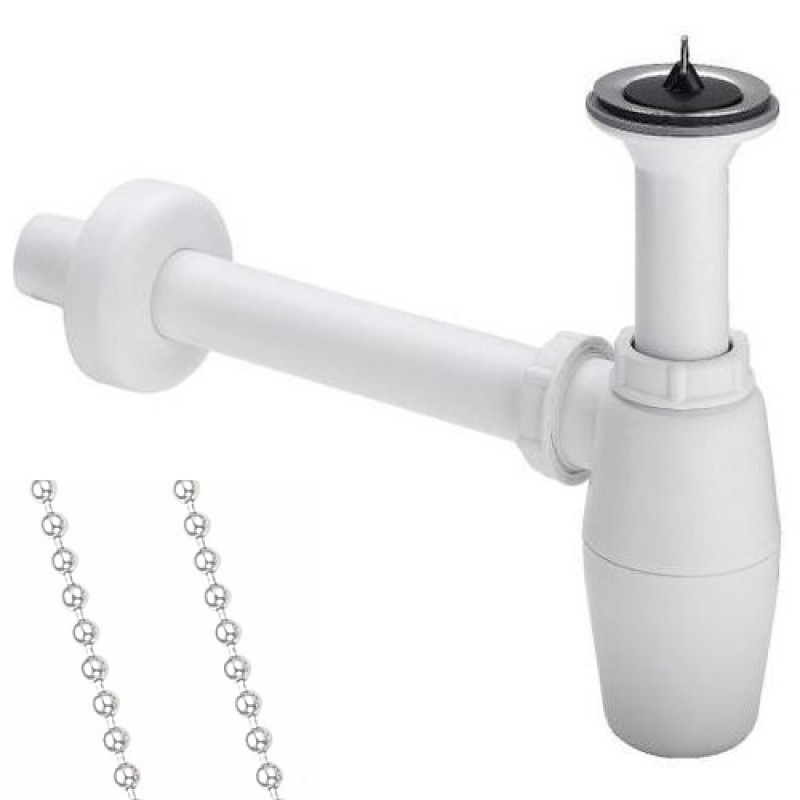 VIEGA Sifón umyvadlový 5/4"x 40 špunt s řetízkem 335373 VIEGA Sifón umyvadlový 5/4"x 40 špunt s řetízkem 335373
