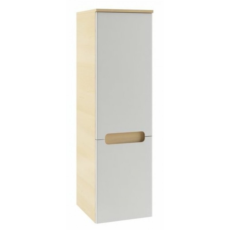 RAVAK Vysoká skříňka do koupelny SB-350 Classic sloup boční R latte/bílá 350x370 x1200 X000000942