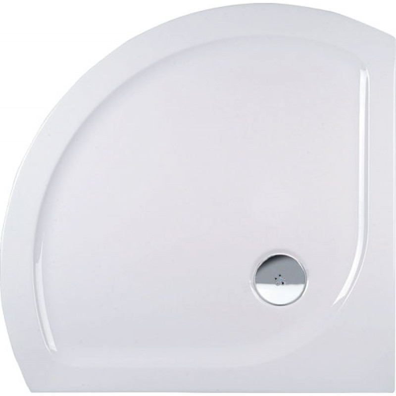 POLYSAN Sprchová vanička XELOS R59 90 čtvrtkruhová s podstavcem