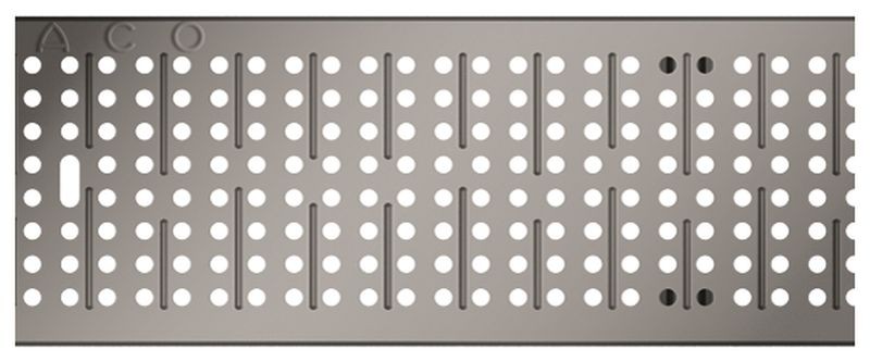 ACO Drain N100 - A15 rošt děrovaný 1,0 m, nerez 403759