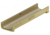 ACO EuroSelf mini žlab 0,5 m, H=5,5 cm, bez roštu 320276