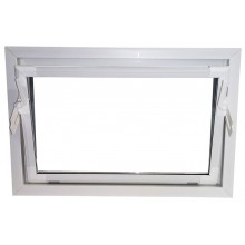 BAZAR ACO sklepní celoplastové okno s IZO sklem 100 x 60 cm bílá ROZBALENO!!