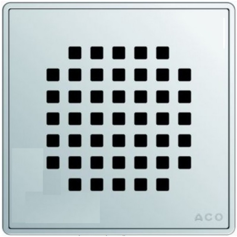 ACO ShowerPoint rošt 140 x 140 mm, bez aretace, Quadrato 5141.08.22