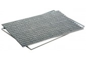 ACO Self Vario Indoor Rohožka 75 x 50 cm, AL profil, výplň plsť - šedá 37256