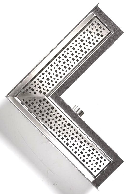 ACO ShowerDrain E designový rošt rohový, Pixel 9010.56.22