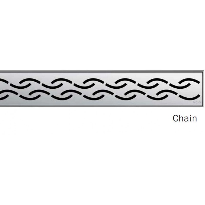 ACO ShowerDrain E designový rošt 700 mm, Chain 9010.55.93