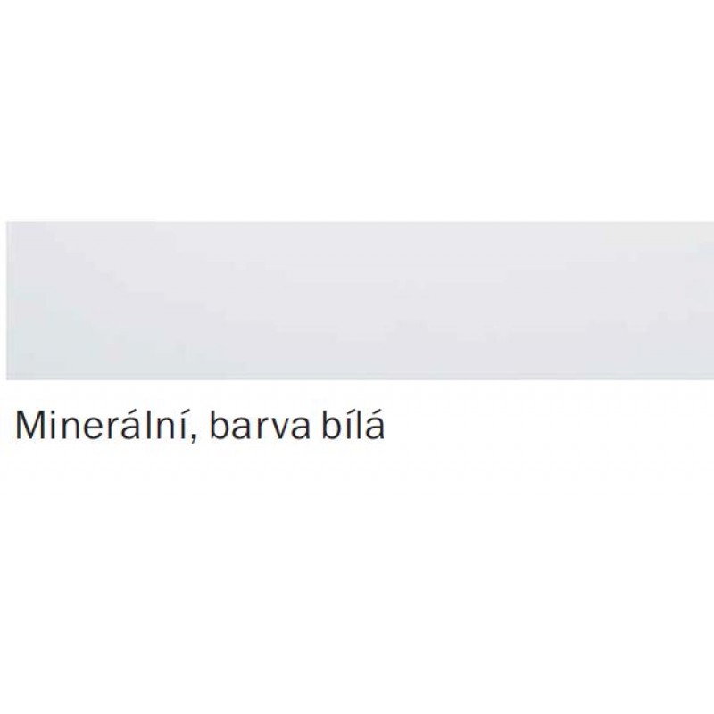 ACO ShowerDrain E odtokový rošt 1000 mm, minerální sklo, bílá 9010.57.40