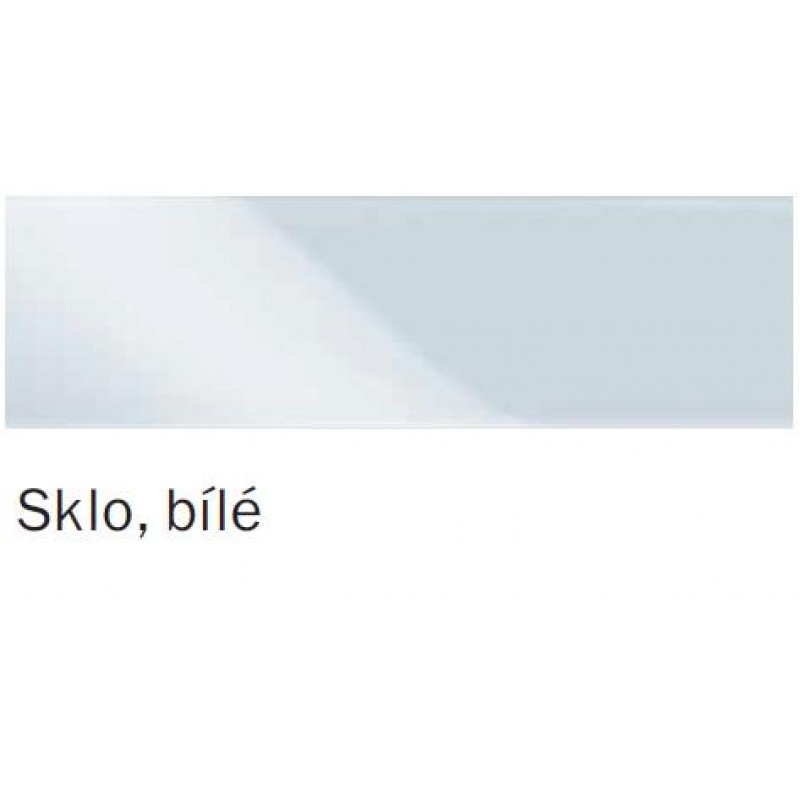 ACO ShowerDrain E odtokový rošt 700 mm, design sklo, bílé 9010.56.72