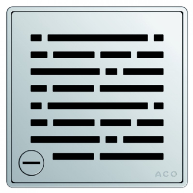 ACO ShowerDrain Easyflow rošt 140 x 140 mm, s aretací, Mix 5141.21.30