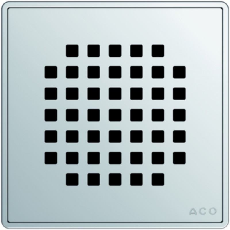 ACO ShowerDrain Easyflow rošt 140 x 140 mm, Quadrato 141.08.22