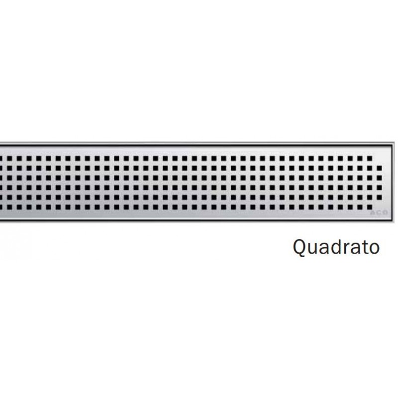 ACO ShowerDrain E odtokový rošt 700 mm, design Quadrato 0153.73.59