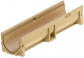 ACO Euroline 2.0 Žlab 0,5 m, H=9,7 cm, bez roštu 3003691