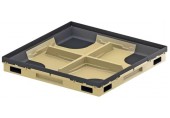 ACO Self Vario 2.0 Vana 60 x 60 cm, H80, polymerbeton/PP 3003043