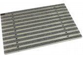 ACO Self Vario 2.0 Rips rohož 75 x 50 cm, plsť - světle šedá, AL 3008438