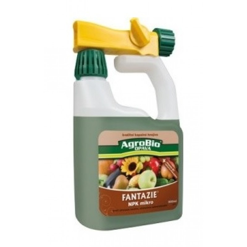 AgroBio FANTAZIE - NPK mikro 900 ml aplikátor 005184 AgroBio FANTAZIE - NPK mikro 900 ml aplikátor 005184