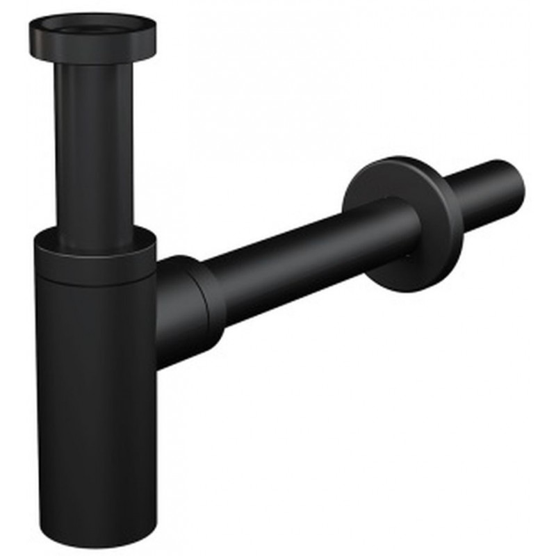 ALCAPLAST Sifon umyvadlový DN32 DESIGN, černá-mat A400BLACK